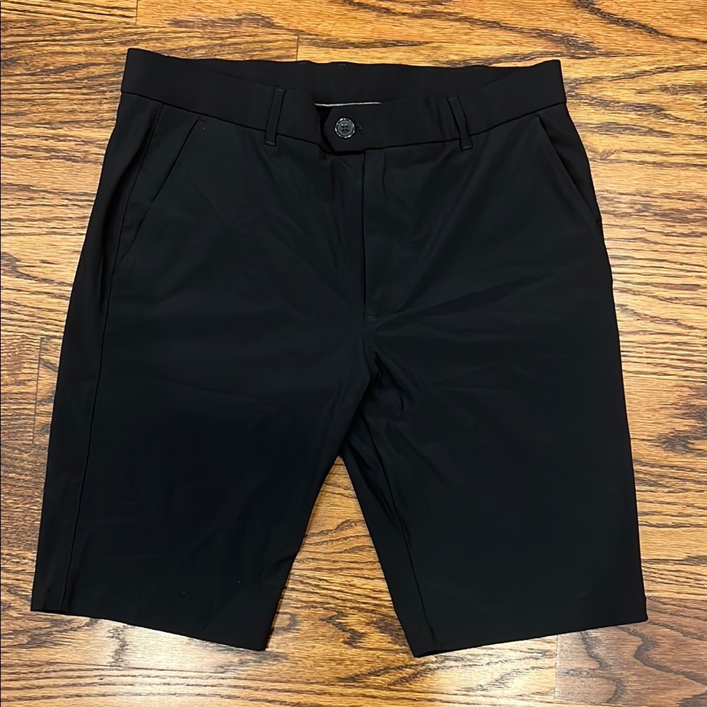 Greyson Black Men's Flat Front Shorts